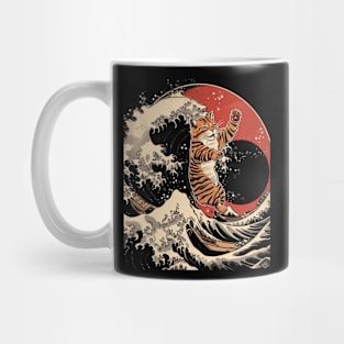 Catzilla Cat Strikes Again Mug